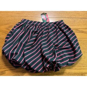 Womens Wicked Movie Striped Bubble Mini Skirt, Target X Tazwell NEW, Sz XXS